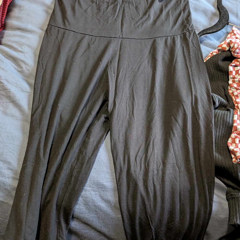 Storq Black Maternity Leggings